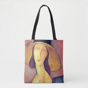 Frau mit großem Hut, Modigliani Tasche