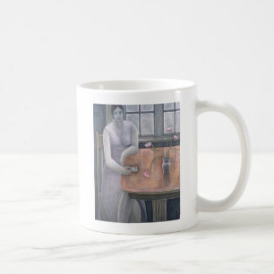 Frau mit kleiner Schale 2007 Kaffeetasse