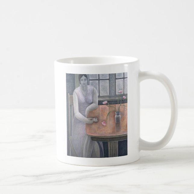 Frau mit kleiner Schale 2007 Kaffeetasse (Rechts)