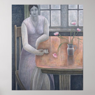 Frau mit kleiner Schale 2007 Poster