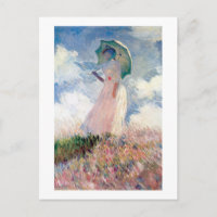 Frau mit Parasol, Claude Monet, 1886
