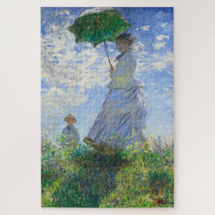 Frau mit Parasol, Madame Monet und ihrem Sohn