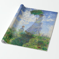 Frau mit Parasol, Madame Monet und ihrem Sohn