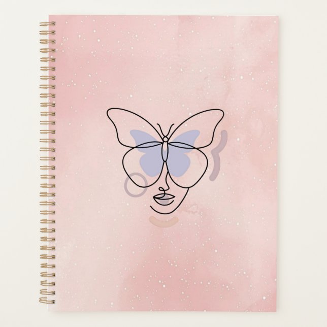 Frau mit Planer (Vorderseite)