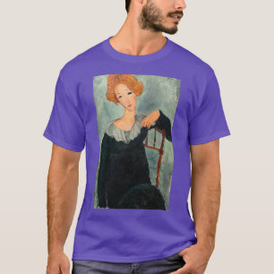 Frau mit Rotem Haar von Amedeo Modigliani 1917 T-Shirt