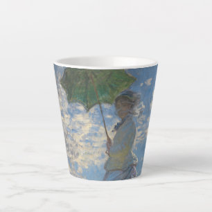 Frau mit Sonnenschirm - Frau Monet und ihr Sohn Milchtasse