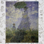 Frau mit Sonnenschirm von Claude Monet, Vintage Ku<br><div class="desc">Der Spaziergang, Camille Monet und ihr Sohn Jean (Frau mit Parasol) (1875) von Claude Monet ist ein Vintages impressionistisches Gemälde aus einer Familie. Eine Mutter, die mit ihrem kleinen Kind auf einem Feld oder einer Frühjahrswiese spazieren geht. Sie hält einen Sonnenschirm und trägt ein schönes Kleid, das in der sanften...</div>