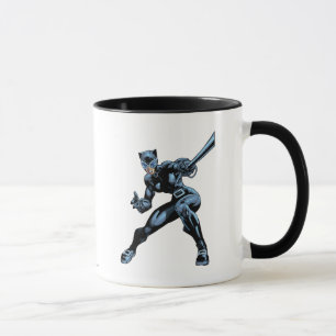 Frau mit Whip Tasse
