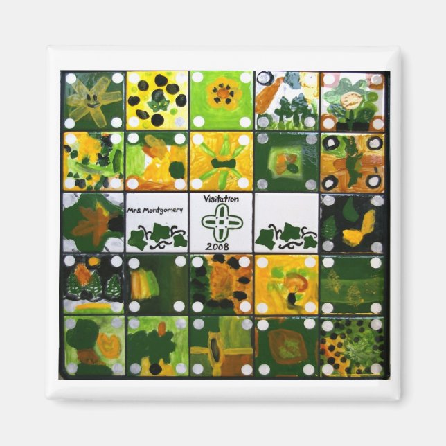 Frau Montgomery's Class Magnet (Vorne)