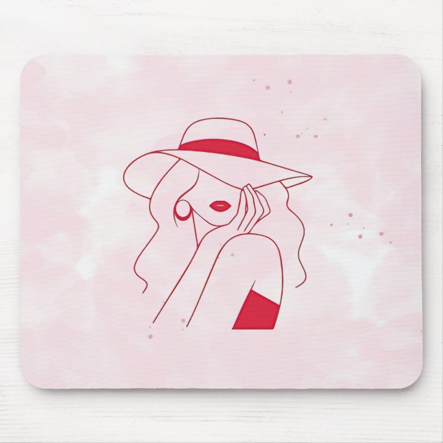 Frau Mousepad (Vorne)