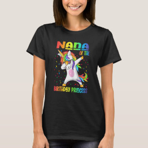 Frau Nana von der Geburt Prinzessin Dabbing Unico T-Shirt