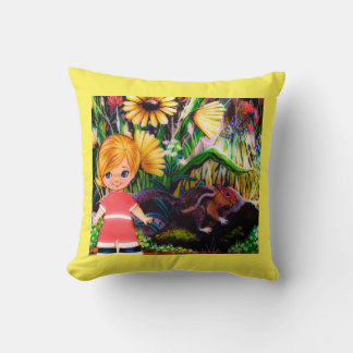 Frau Nature Hiker Pillow Kissen