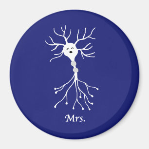 Frau Neuron Magnet