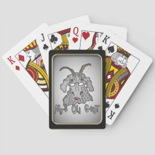 Frau Old Goat Funny Goat Bicycle® Spielkarten