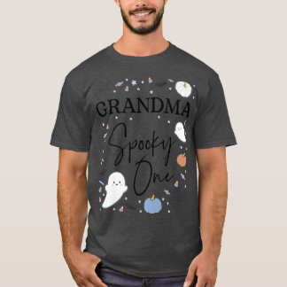 Frau Oma von der Spooky One Birthday Bo T-Shirt