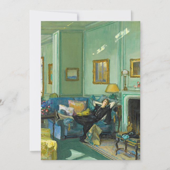 Frau Osler | Sir John Lavery (Vorderseite)