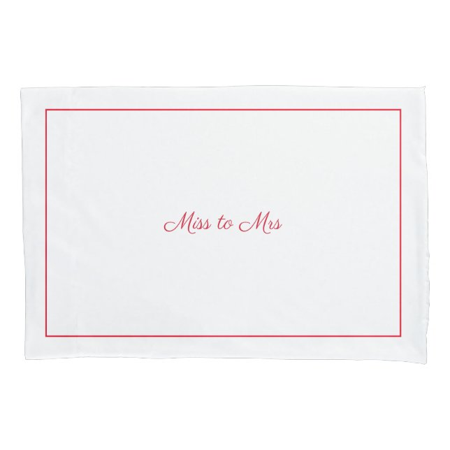 Frau Pillowcase Kissenbezug (Vorderseite)