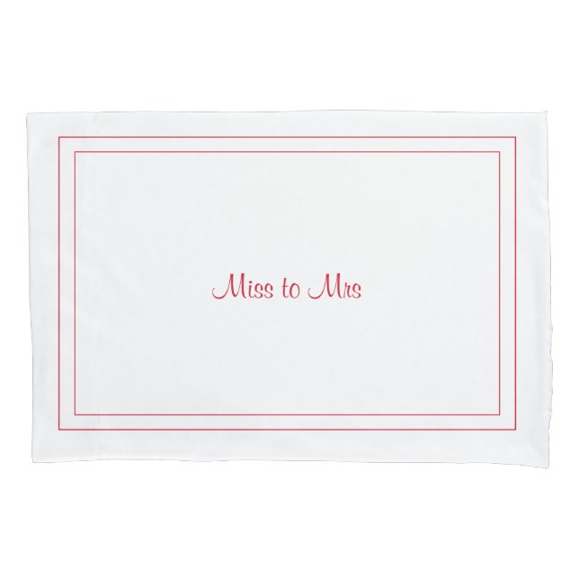 Frau Pillowcase Kissenbezug (Vorderseite)