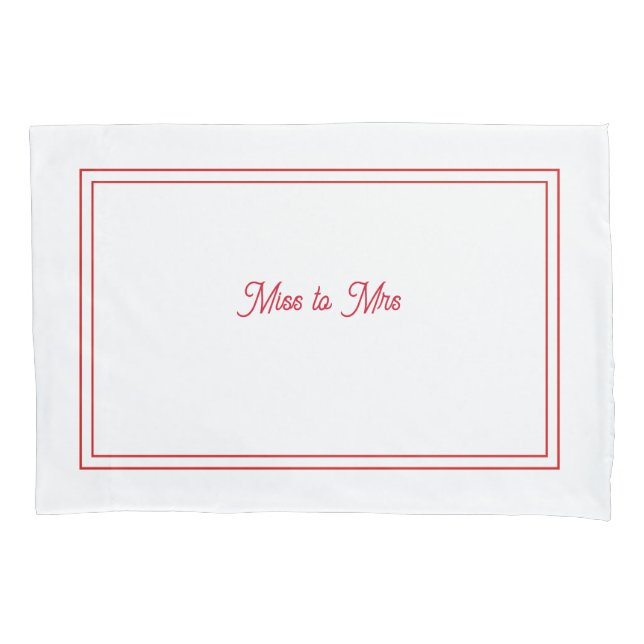 Frau Pillowcase Kissenbezug (Vorderseite)