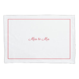 Frau Pillowcase Kissenbezug