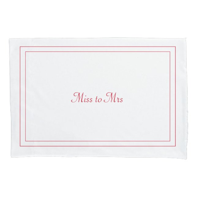 Frau Pillowcase Kissenbezug (Vorderseite)