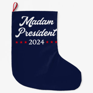 Frau Präsidentin 2024 I - Kamala Harris Großer Weihnachtsstrumpf