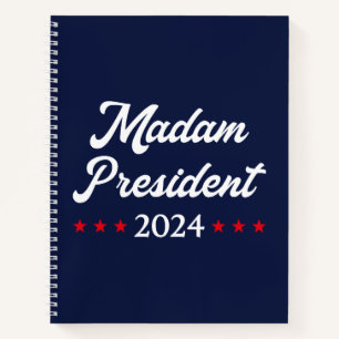 Frau Präsidentin 2024 I - Kamala Harris Notizbuch