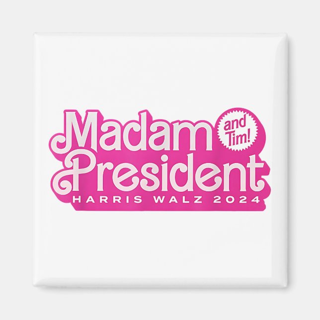 Frau Präsidentin | Harris Walz Magnet (Vorne)