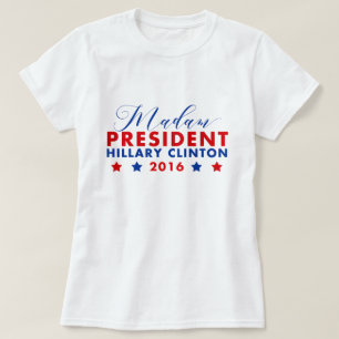 Frau Präsidentin Hillary Clinton T-Shirt
