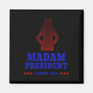 Frau Präsidentin, Kamala Harris 2024 R Magnet