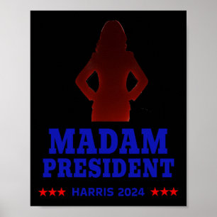 Frau Präsidentin, Kamala Harris 2024 R Poster