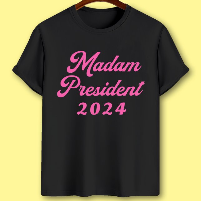 Frau Präsidentin Kamala Harris 2024 T-Shirt (Von Creator hochgeladen)