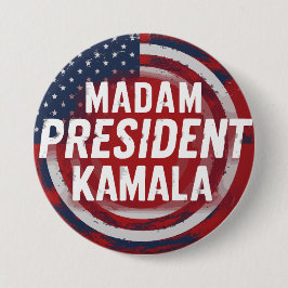Frau Präsidentin Kamala Harris Button