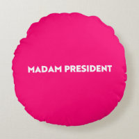 Frau Präsidentin! Moderne Typografie heiß rosa