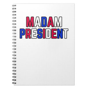 Frau Präsidentin Notizblock