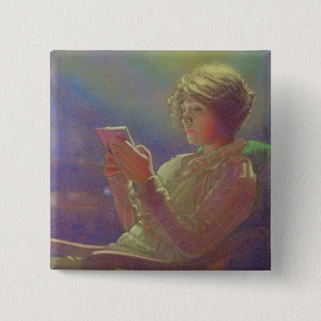 Frau Reading, 1921 Button (Vorderseite)