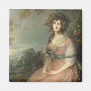 Frau Richard Brinsley Sheridan, 1785 - 87 Magnet