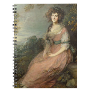 Frau Richard Brinsley Sheridan, 1785 - 87 Notizblock