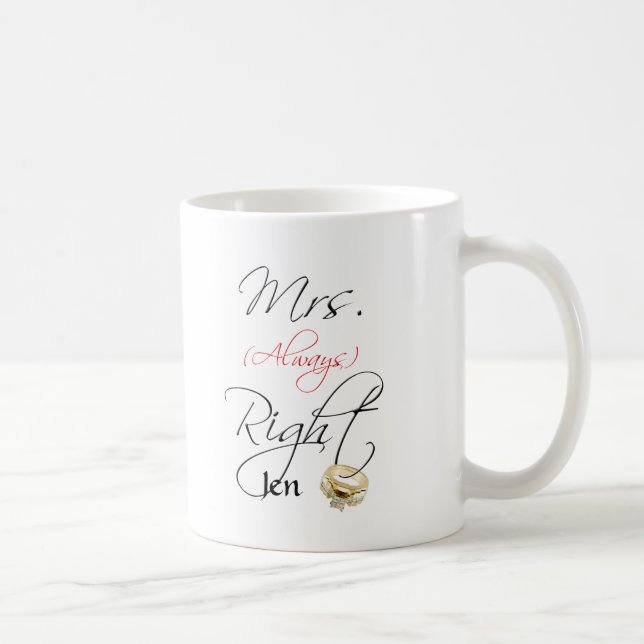 Frau Right Kaffeetasse (Rechts)