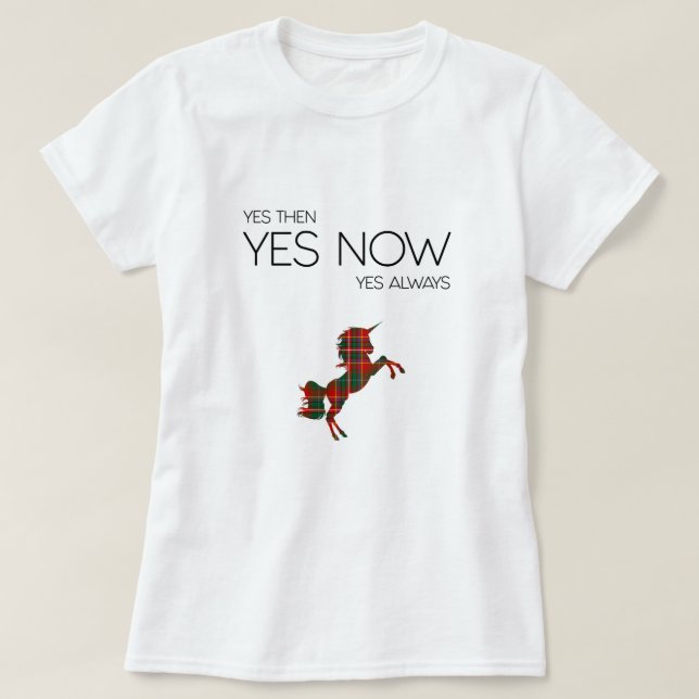 FRAU ' S-T - SHIRT "JA DANN… (Design vorne)