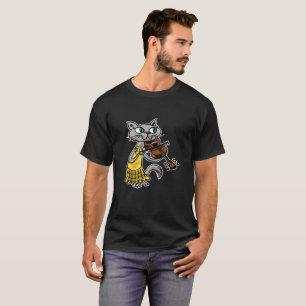 Frau Sally und ihre frisky Geige! T-Shirt