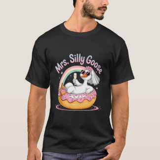 Frau Silly Goose Bridge wird Junggesellinnenabschi T-Shirt