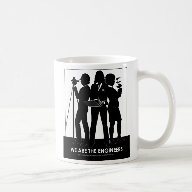 (Frau) sind wir die Ingenieur-Tasse Tasse (Rechts)