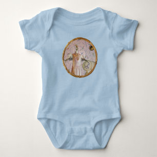Frau Smews Portrait Baby Strampler