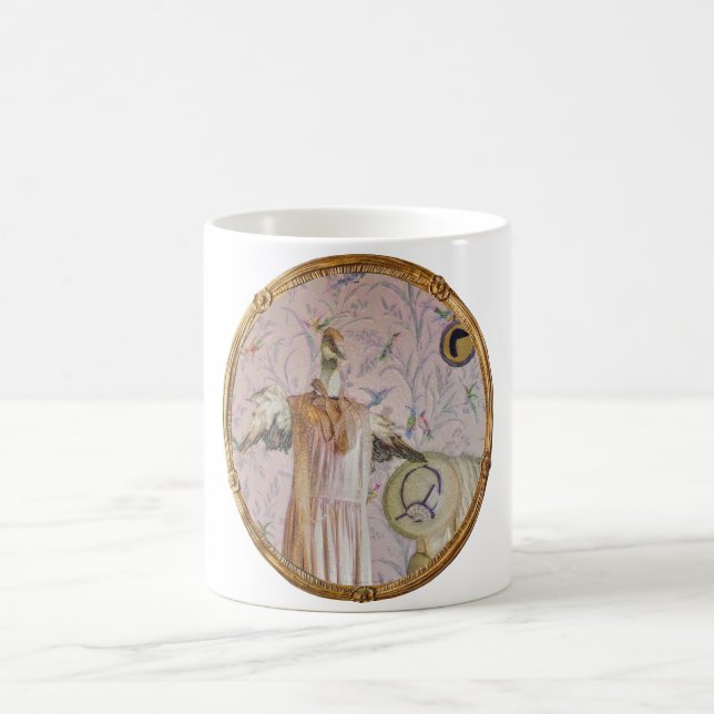 Frau Smews Portrait Kaffeetasse (Mittel)
