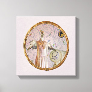 Frau Smews Portrait Leinwanddruck