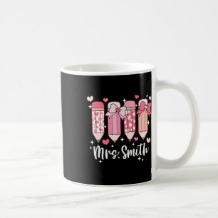 Frau Smith Lehrerin Valentins Bleistift Kaffeetasse