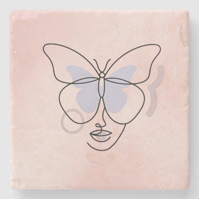 Frau Steinuntersetzer (Vorderseite)