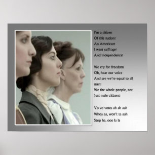 Frau Suffrage Poster