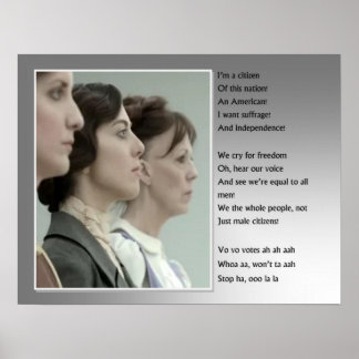 Frau Suffrage Poster